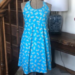 Spunkwear dress - cute crab print